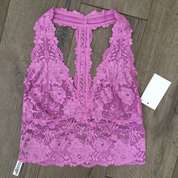 Free People Other - NWT Free People Heartbreaker Lilac Bra Bralette